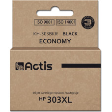 Actis KH-303BKR ink for HP printer, replacement HP 303XL T6N04AE; Premium; 20ml; 600 pages; black