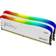 Kingston Fury Pamięć Kingston Fury Beast RGB Special Edition, DDR4, 16 GB, 3200MHz, CL16 (KF432C16BWAK2/16)