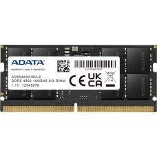 Adata Pamięć do laptopa ADATA SODIMM, DDR5, 32 GB, 4800 MHz, CL40 (AD5S480032G-S)