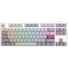 Ducky Klawiatura Ducky Ducky One 3 Mist Grey TKL Gaming Keyboard, RGB LED - MX-Silent-Red (US)