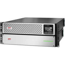 APC Smart-UPS On-Line SRTL2200RM4UXLI-NC - USV (Rack - einbaufahig) (hohe Dichte) - Wechselstrom 220/230 V - 1980 Watt - 2200 VA - Lithium-Ionen - Ausgangsanschlusse: 8 - 4U - 1.83 m Schnur - Schwarz mit silberner Frontblende - mit APC UPS Network Ma