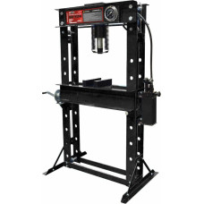 King Tony AWTOOLS PRASA HYDRAULICZNA Z MANOMOMETREM 50T / PODWÓJNY TŁOK