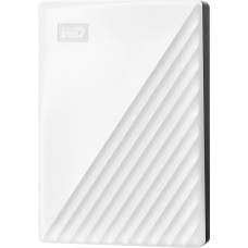 WD Dysk zewnętrzny HDD WD My Passport 6TB Biały (WDBR9S0060BWT-WESN)