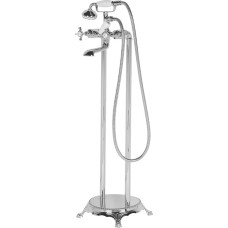 Beliani Bateria wannowa Beliani Hebbe wolnostojące stal nierdzewna (117730)