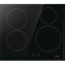 Hansa Gorenje  platums 59.5 cm  bez ramja  melna - Iebuvejama indukcijas plits virsma