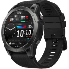 Zeblaze Smartwatch Zeblaze Stratos 3 Czarny  (Stratos 3 Black)