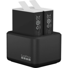 Gopro Dual charger + 2 Enduro batteries Hero9/10 Black (ADDBD-211-EU)