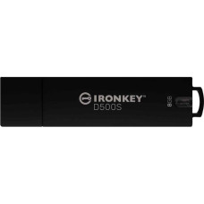 Kingston 8GB IronKey D500S Fips 140-3 Lvl 3 USB AES-256 IKD500S/8GB