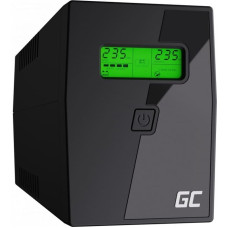 Green Cell UPS02 uninterruptible power supply (UPS) Line-Interactive 0.8 kVA 480 W 2 AC outlet(s)