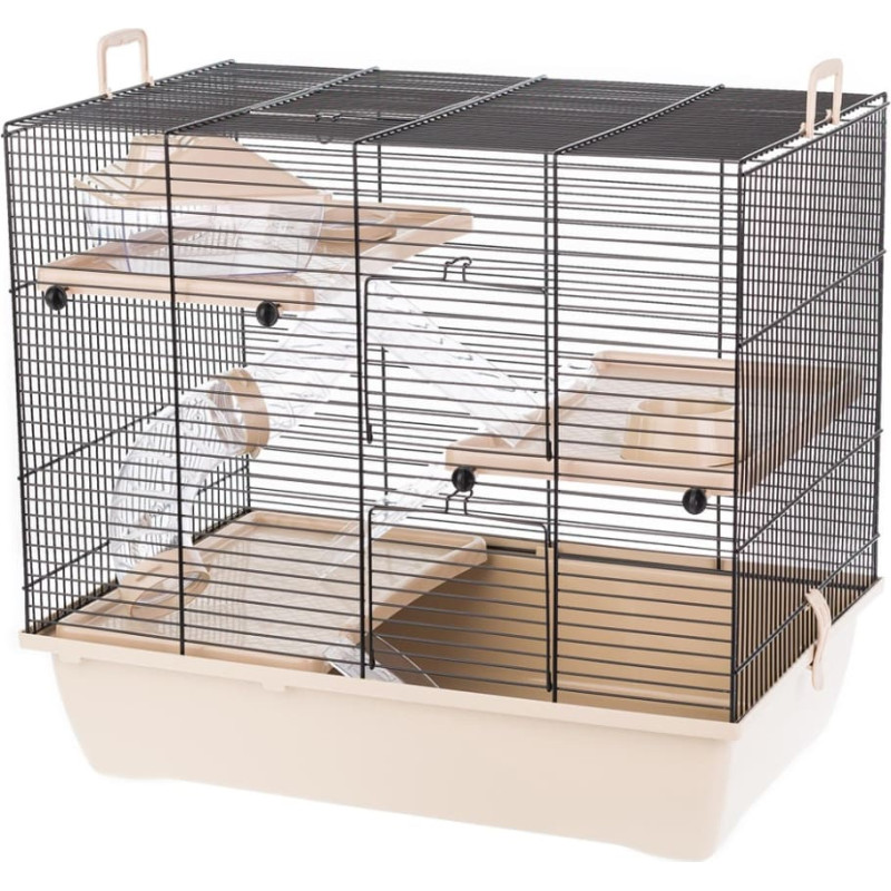 Inter-Zoo Pinky 3 Zinc Beige - cage for a hamster