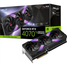 PNY GeForce RTX 4070 Ti SUPER XLR8 Gaming VERTO™ EPIC-X RGB™ Triple Fan OC 16GB GDDR6X DLSS 3