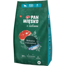 Pan Mięsko Z Ziołami Wołowina z tuńczykiem (dorosły) chrupki S 20kg