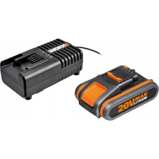 Worx akumulator 20V 2,0Ah + ładowarka 2a (WA3601)