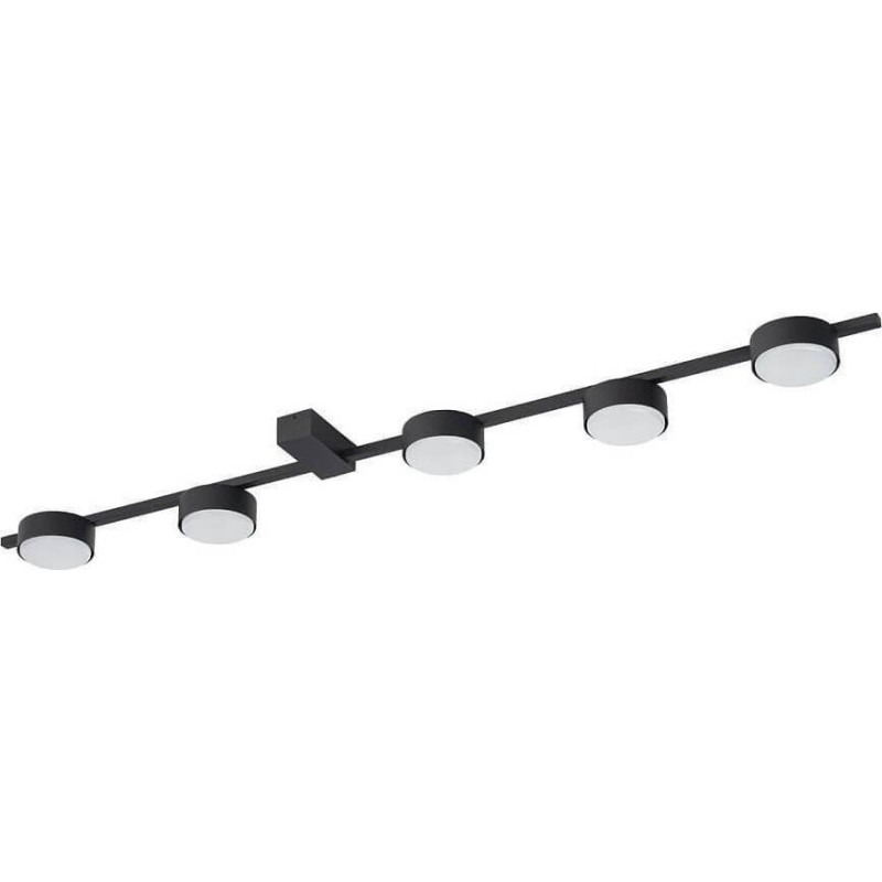 Nowodvorski Lampa sufitowa Nowodvorski Plafon LAMPA sufitowa PILLS 8262 Nowodvorski metalowa OPRAWA plafoniera loftowa czarna