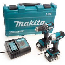 Makita Zestaw combo Makita DLX2414ST (DHP487, DTD157, 2X5.0 AH, DC18RC)