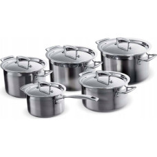 Le Creuset Le Creuset 3-Ply 3Ply five-piece fivepiece saucepan set stainless steel (96209400001000)