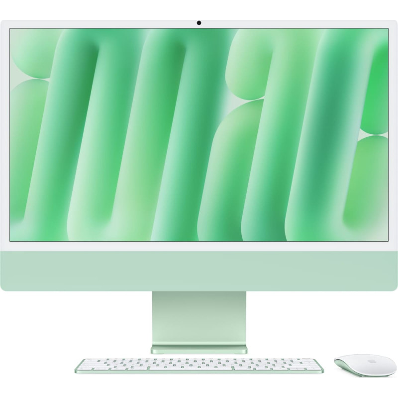 Apple Komputer Apple 24inch iMac with Retina 4.5K display Apple M4 chip with 10core CPU and 10core GPU 16GB 512GB SSD Green
