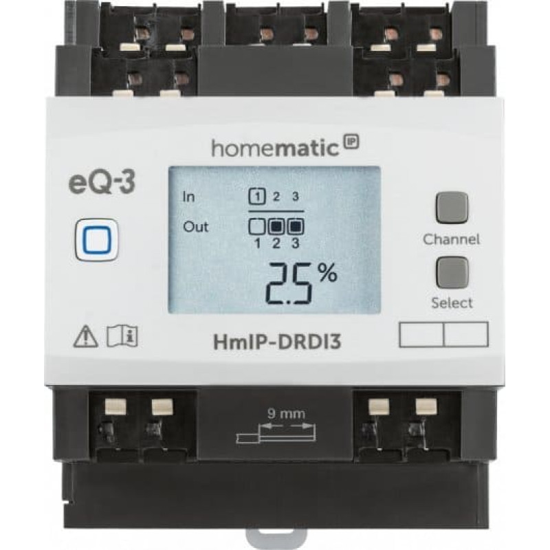Homematic Ip Homematic IP Dimmaktor für Hutschienenmontage – 3-fach
