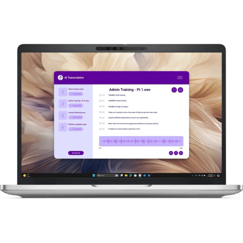 Dell Laptop Dell Pro 13 Plus PB13250 Ultra 7 266V / 16 GB / 512 GB / W11 Pro (BTO212_PB13250_EMEA)