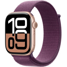 Apple Smartwatch Apple Watch 10 GPS 46mm Rose Gold Alu Sport Loop Fioletowy (MWWV3QI/A)