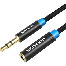 Vention Cable Audio Braided 3.5mm male-female Vention VAB-B06-B300-M 3m Black