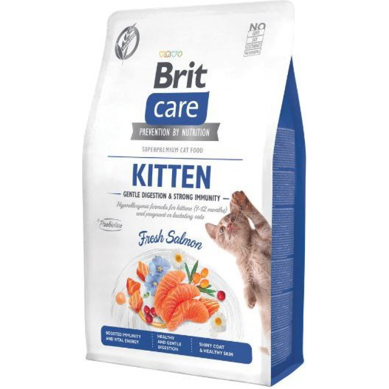 Brit Care Cat Grain-Free Kitten Immunity - dry cat food - 7 kg