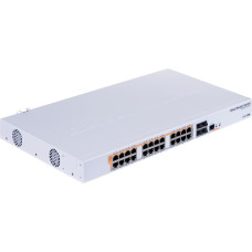 Mikrotik CRS328-24P-4S+RM network switch Managed L2/L3 Gigabit Ethernet (10/100/1000) White 1U Power over Ethernet (PoE)