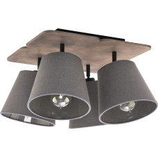 Nowodvorski Lampa sufitowa Nowodvorski Lampa przysufitowa szara do niskiego pomieszczenia Nowodvorski Awinion 9716