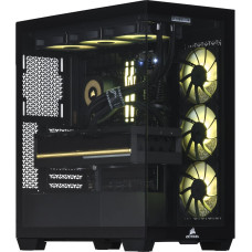 Actina 5901443415930 PC AMD Ryzen™ 7 9800X3D 32 GB DDR5-SDRAM 2 TB SSD AMD Radeon RX 9070 XT Midi Tower Czarny