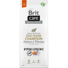 Brit Care Hypoallergenic Adult Dog Show Champion Salmon & Herring - dry dog food - 12 kg