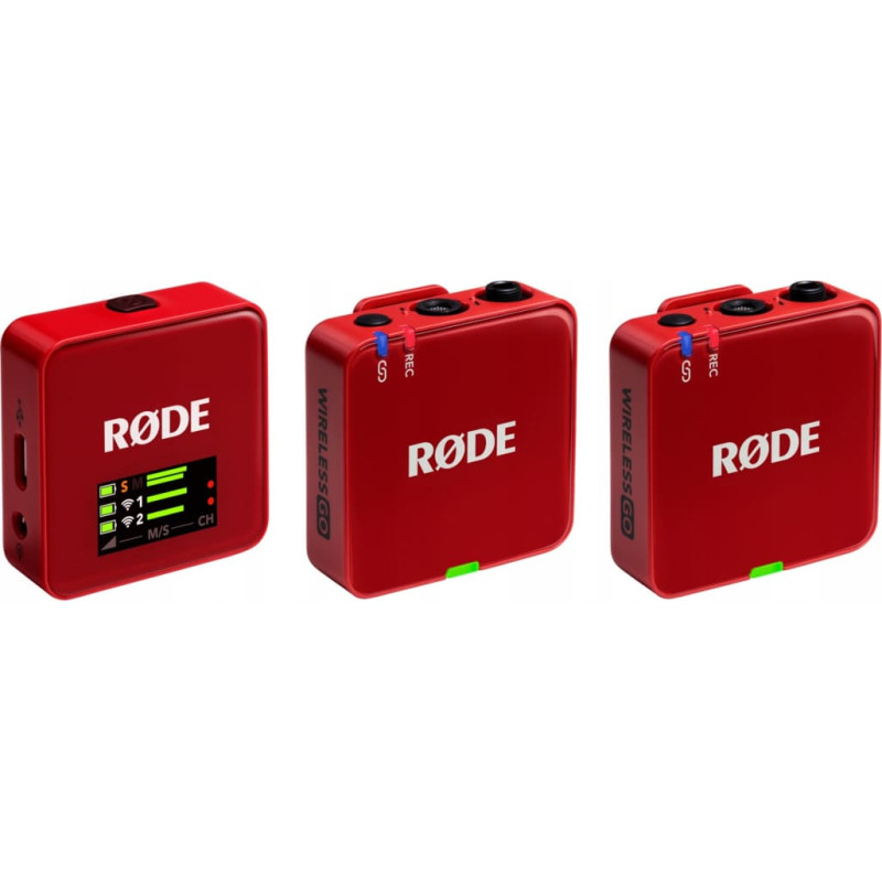 Rode Mikrofon Rode Wireless Go III czerwony (WIGOGEN3RED)
