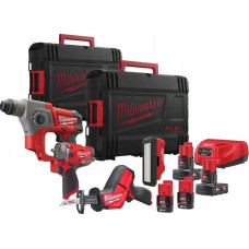 Milwaukee Zestaw elektronarzędzi Milwaukee 11-elementowy (4933492515)