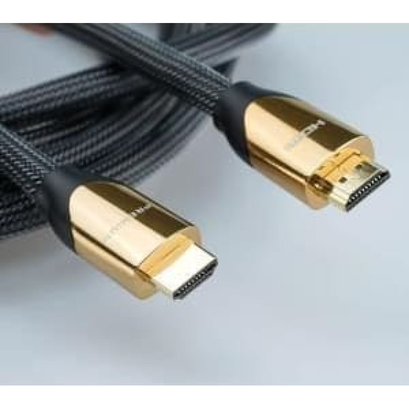 Roline Kabel Roline HDMI - HDMI, 2, Czarny Złoty