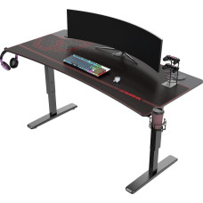 Ultradesk Biurko Ultradesk Cruiser Czerwone 160 cmx70 cm