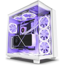 Nzxt Case|NZXT|H9 Elite|MidiTower|Case product features Transparent panel|Not included|ATX|MicroATX|MiniITX|Colour White|CM-H91EW-01