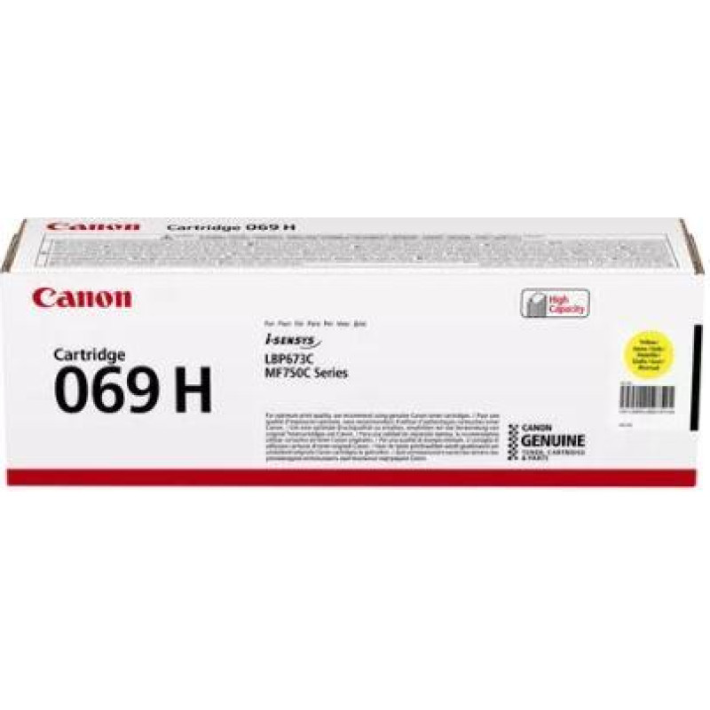 Canon TONER YELLOW 5.5K CRG-069H/5095C002 CANON