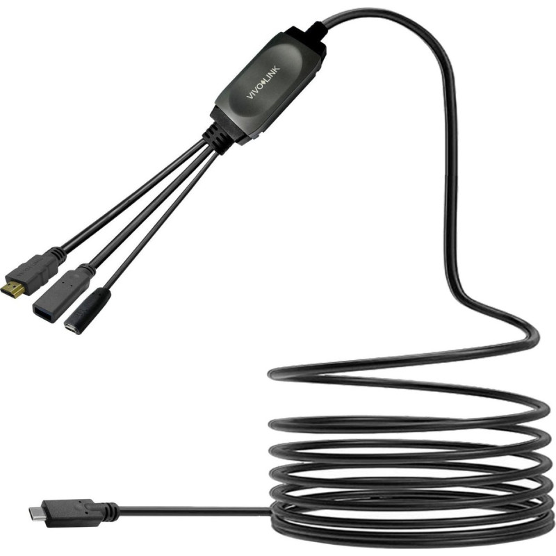 Vivolink HUB USB VivoLink USB-C HUB Cable with USB3.0 &
