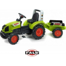 Falk FALK DUŻY Traktor na Pedały CLAAS Przyczepa