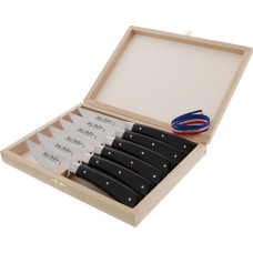 Laguiole Tradition Jean Dubost Laguiole 6 pcs. Steak Knife Set, Acrylic