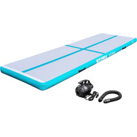 Story Piepūšams vingrošanas matracis Story Airtrack 3m x 1m x 10cm aquagreen