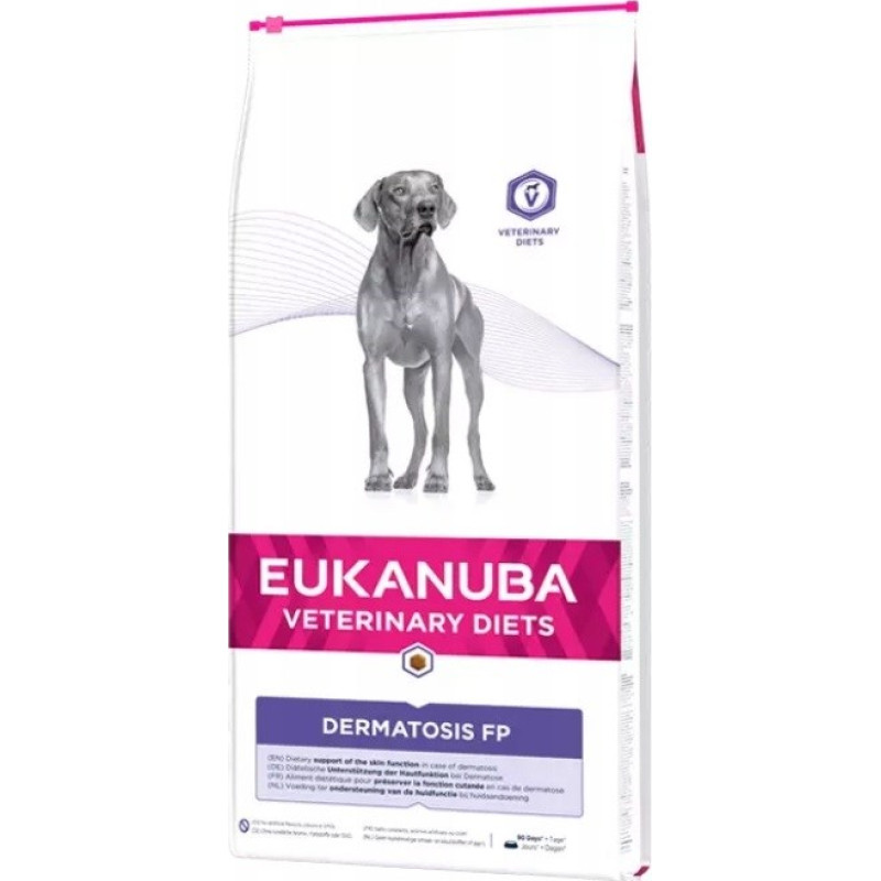 Eukanuba Dermatosis FP for Dogs 12 kg Adult Fish