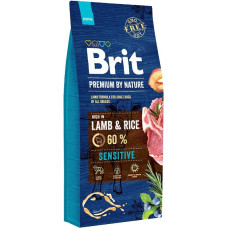 Brit Premium by Nature Sensitive Lamb with rice - dry dog food - 15 kg