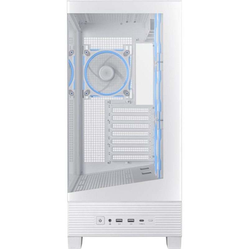 Asus A31 Plus TG ARGB WHITE Midi Tower