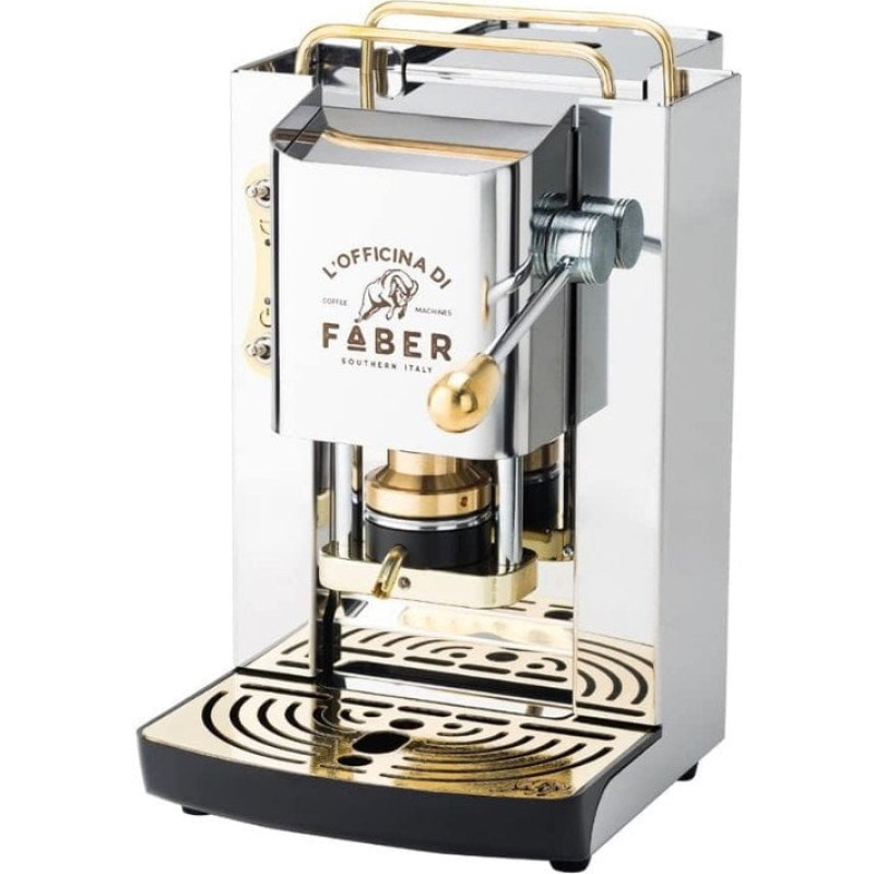 Faber Italia Pro Deluxe Półautomatyczny Ekspres do kawy na strączki 1,3 l