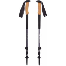 Black Diamond Trail Cork Granite Trekking Poles Black 140 cm