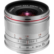 Venus Optics Obiektyw Venus Optics Obiektyw Laowa C-Dreamer Lightweight 7,5 mm f/2,0 do Micro 4/3 - srebrny