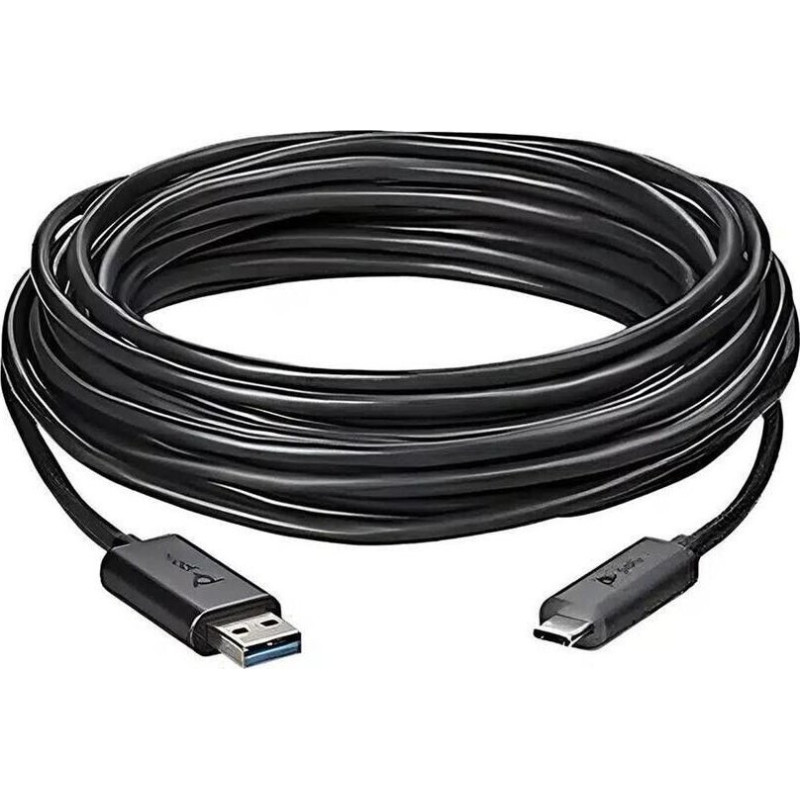 Poly Kabel USB Poly USB-A - USB-C 10 m Czarny (CBL USB 3.1 TYPE A TO C SLIM)