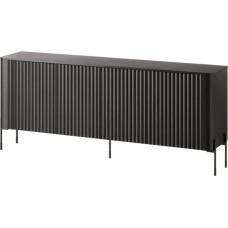 Cama Meble Cama VERA chest of drawers 190x40x80 black matt