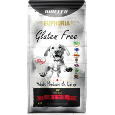 Biofeed Euphoria Gluten Free Adult medium & large Beef - dry dog food - 12kg