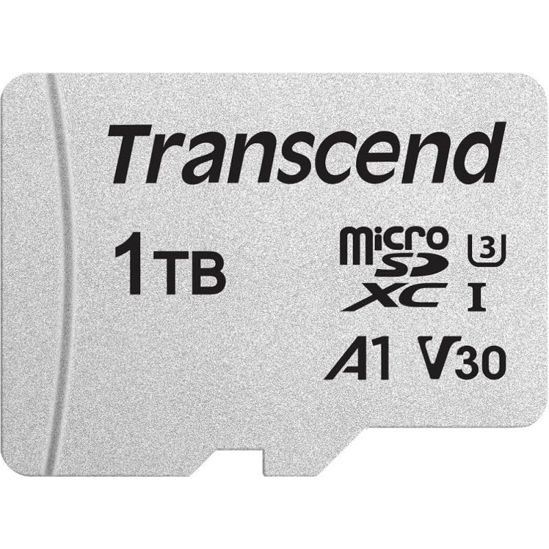 Transcend Karta Transcend 300S MicroSDXC 1 TB Class 10 UHS-I/U3 A2 V30 (TS1TUSD300S-A)